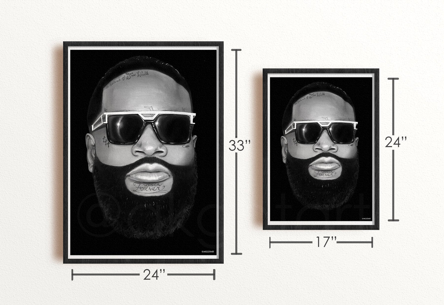 Rick Ross Poster Print