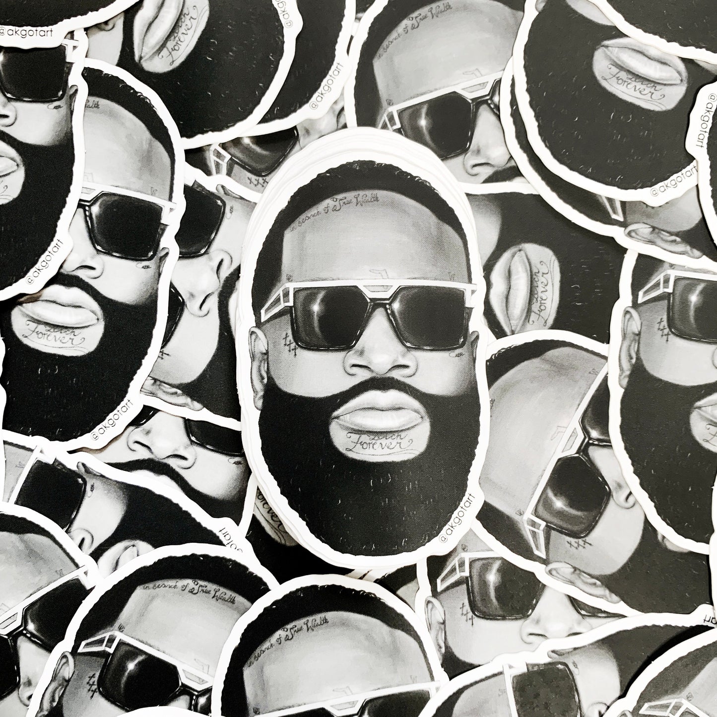 RICK ROSS | Die Cut Sticker