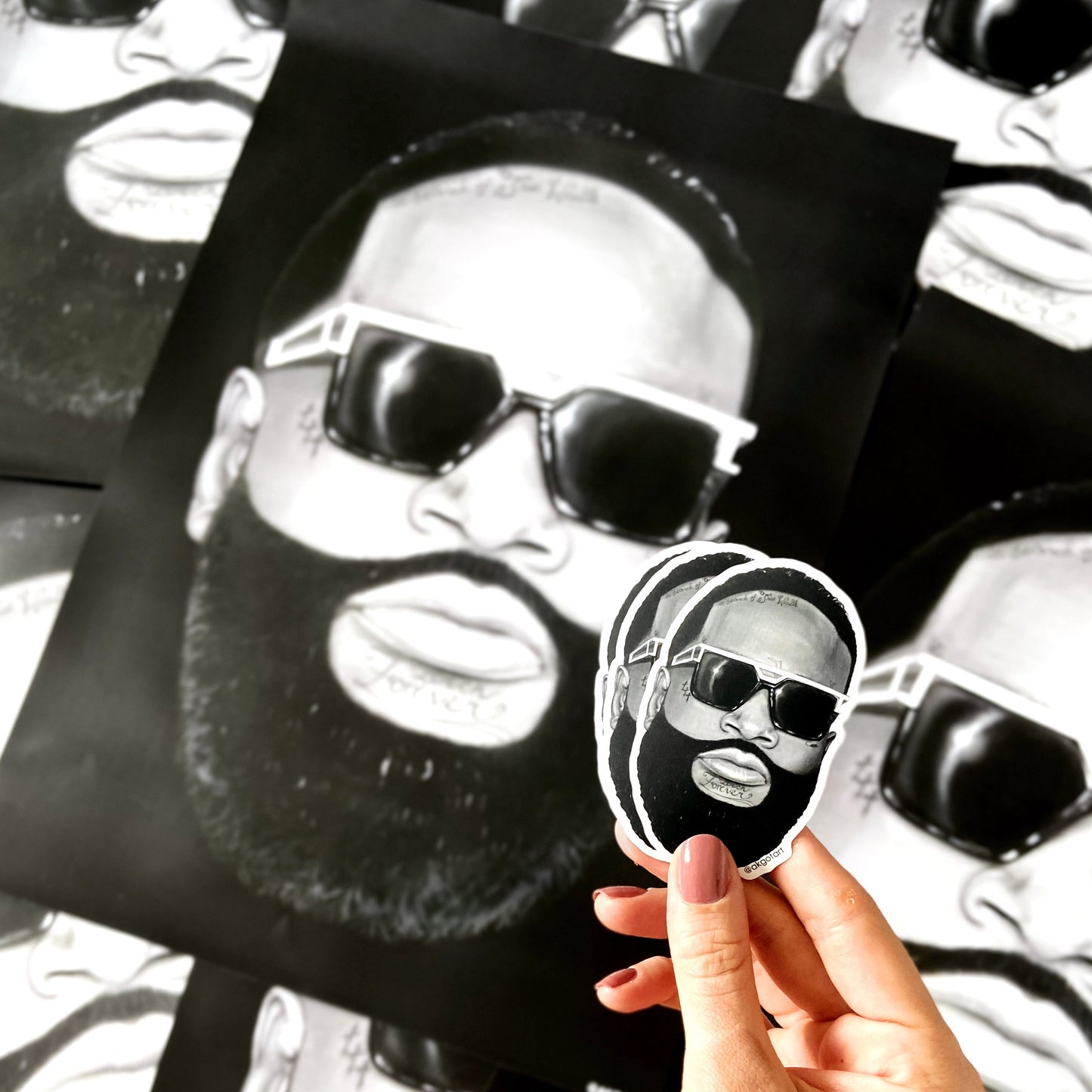 RICK ROSS | Die Cut Sticker