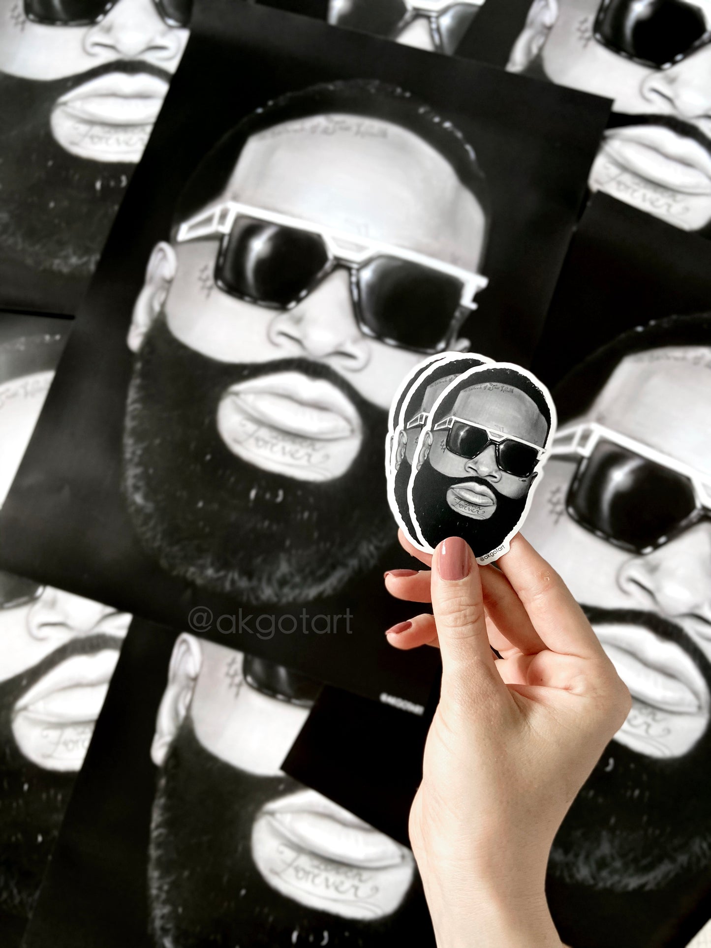 Rick Ross Poster Print