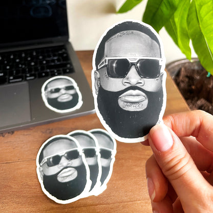 RICK ROSS | Die Cut Sticker