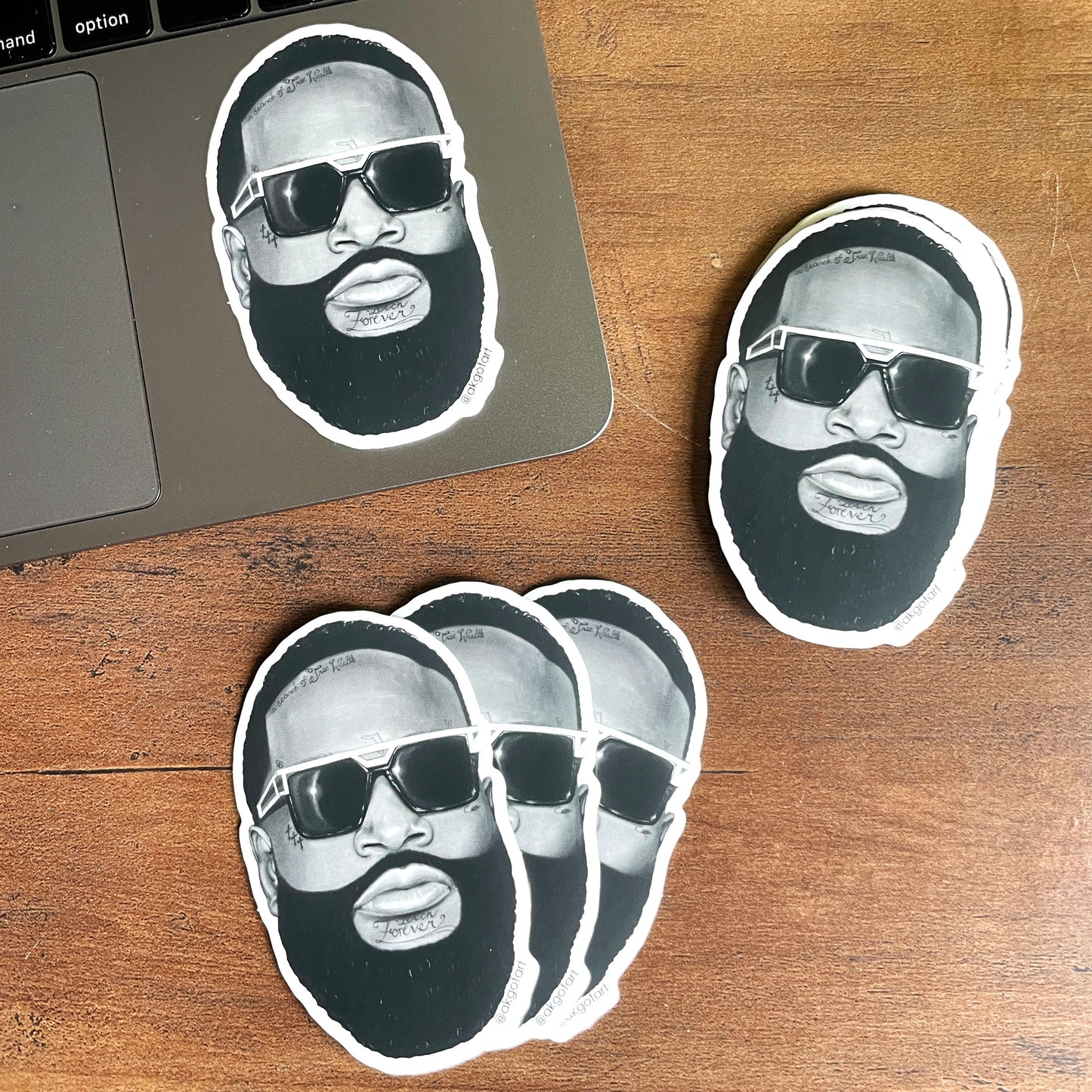 RICK ROSS | Die Cut Sticker