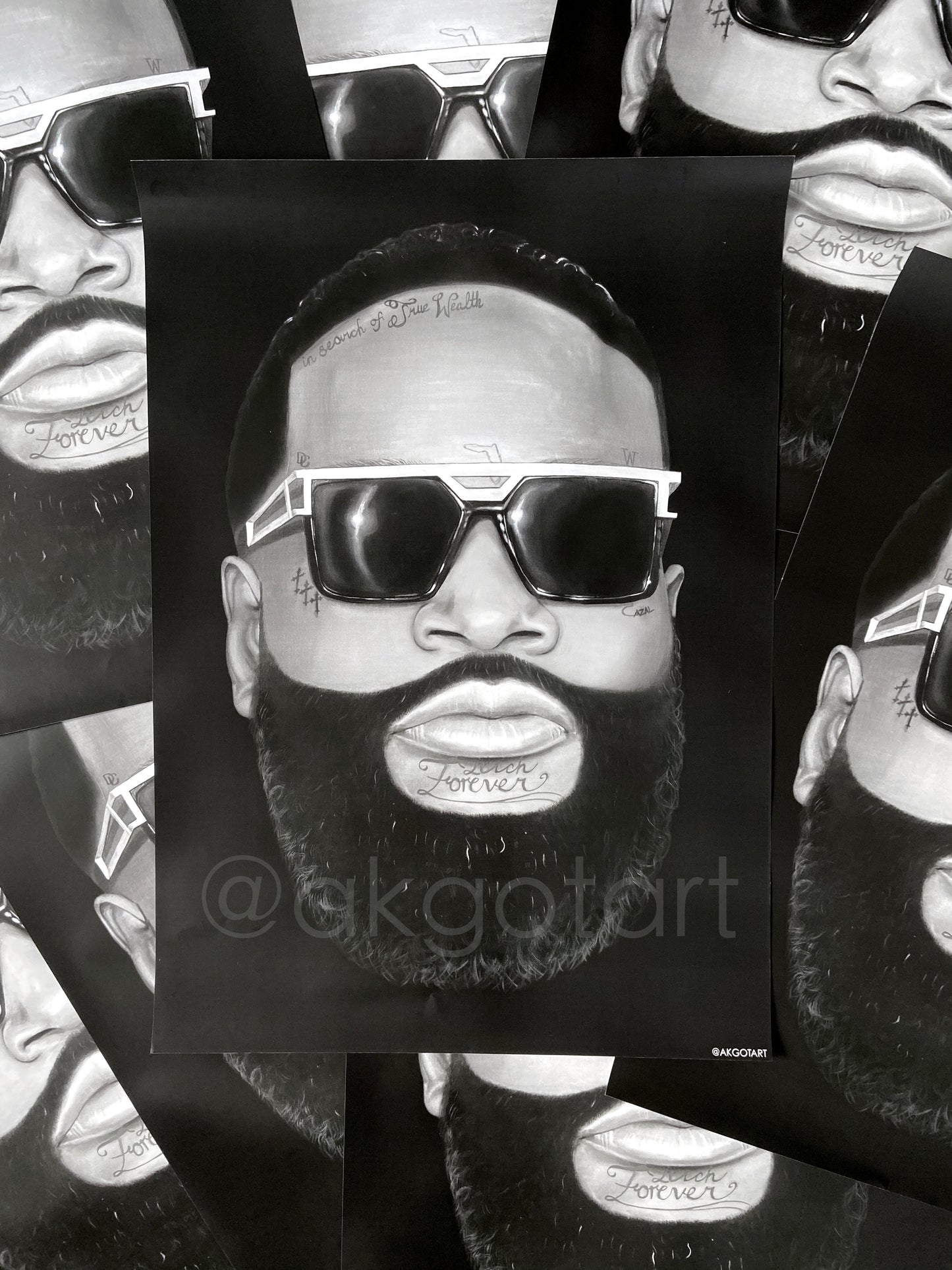 Rick Ross Poster Print