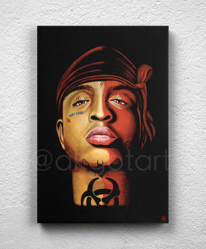 Ski Mask the Slump God Canvas Print