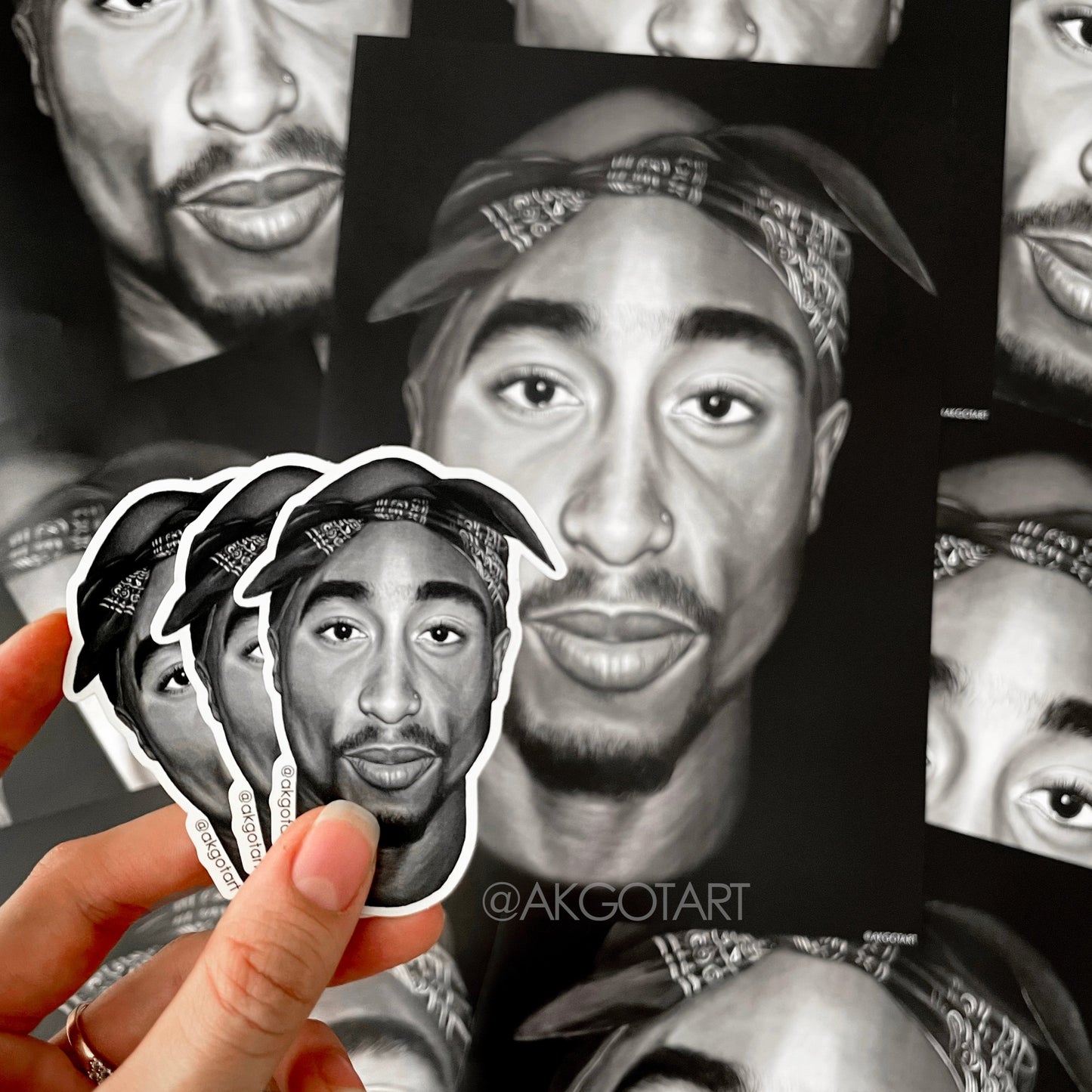 TUPAC | Die Cut Sticker