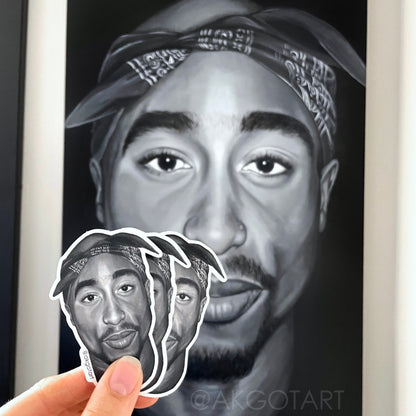 TUPAC | Die Cut Sticker