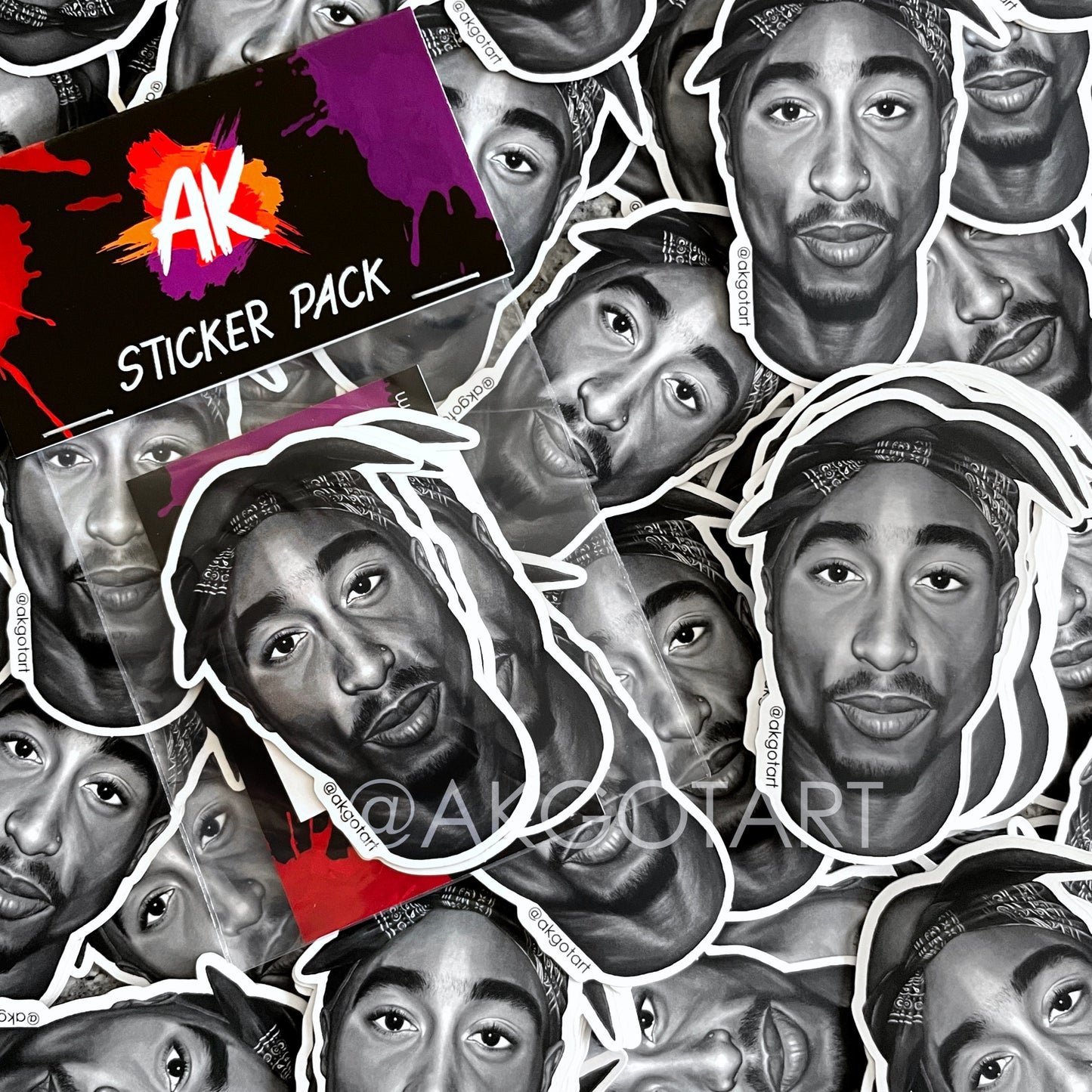 TUPAC | Die Cut Sticker