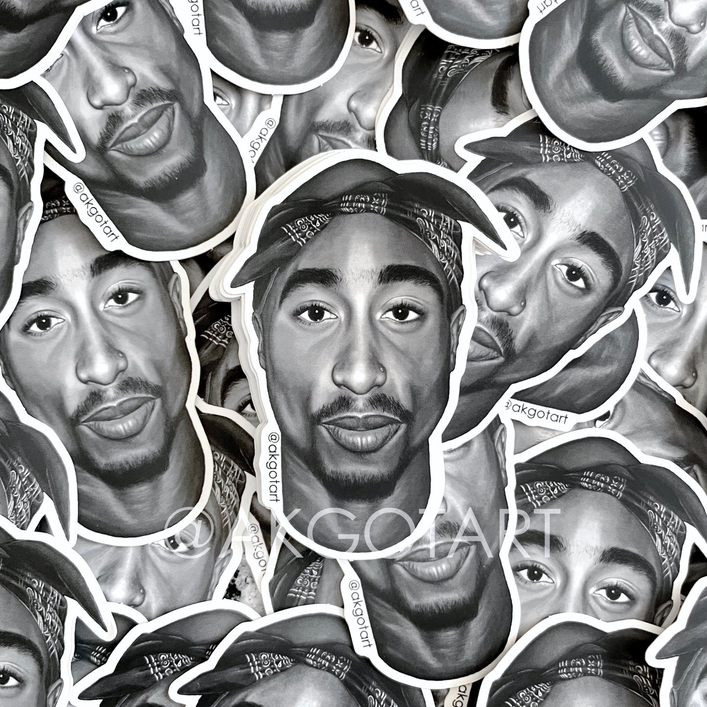 TUPAC | Die Cut Sticker